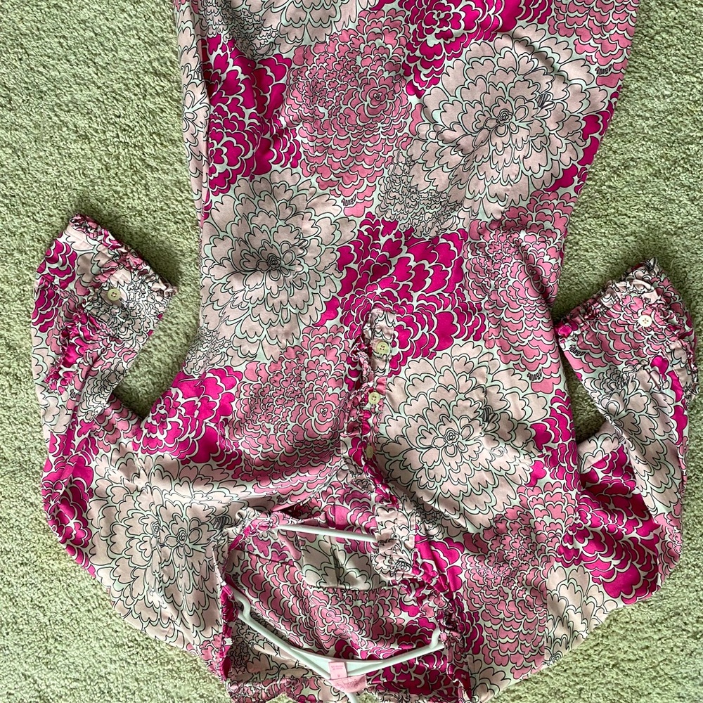 Button up lilly dress size 6